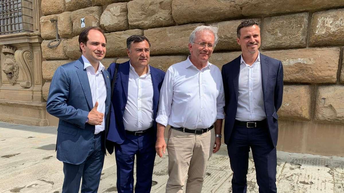 FINITO L'INCONTRO DI PALAZZO PITTI: "DA SETTEMBRE VIA AL CS"