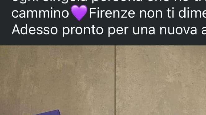 FOTO, Riela saluta: "Grazie Firenze, ti porterò nel cuore"