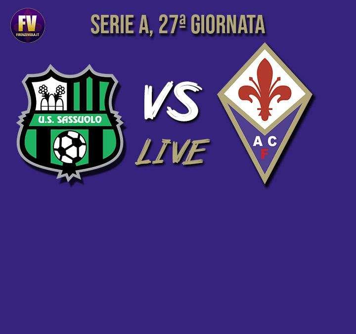 SASSUOLO-FIORENTINA 2-1, Rivivi il LIVE di FV