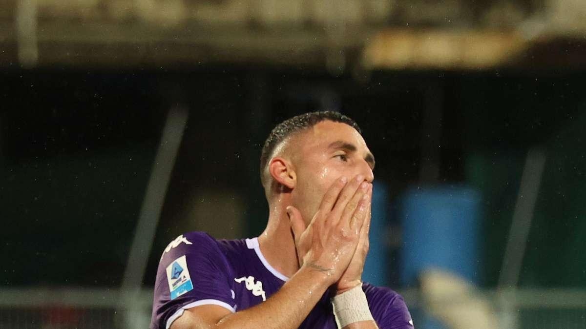 Fiorentina-Sigma Olomouc 1-0, Piccoli ancora vicino al gol su assist di Dzeko