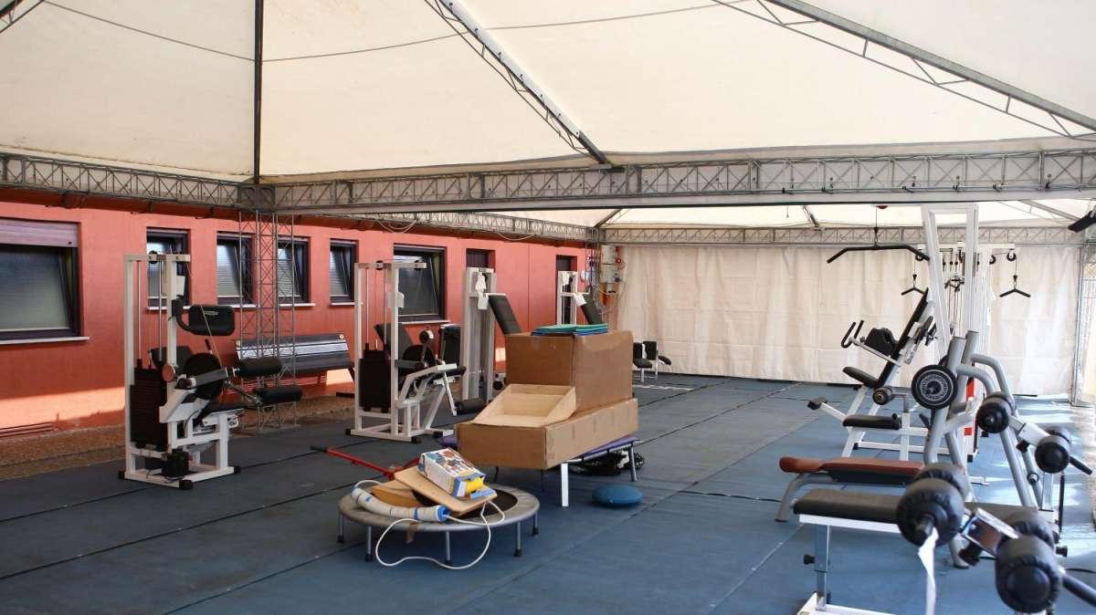MOENA, Allenamento iniziato in palestra