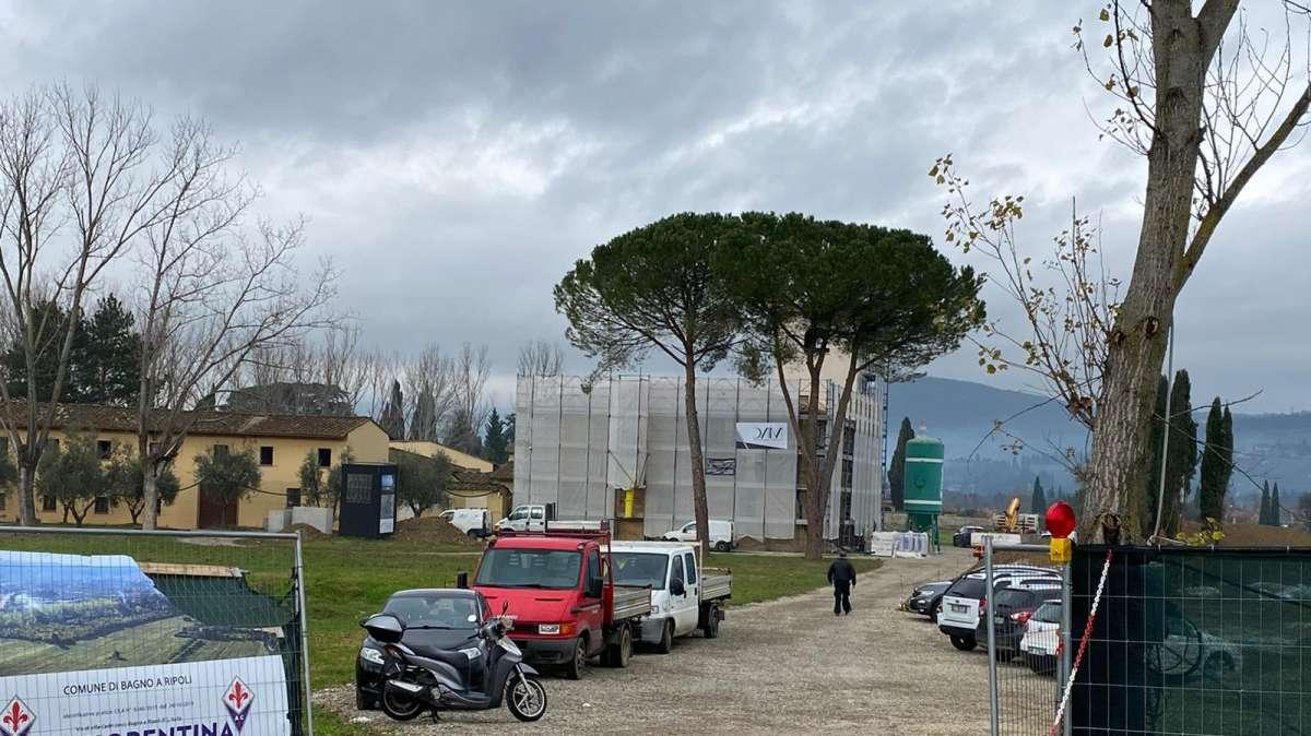 COMMISSO, Il presidente in visita al Viola Park