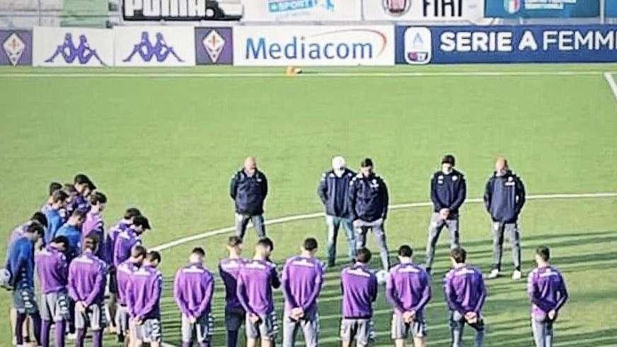 PRIMAVERA ACF, Minuto di silenzio per Maradona