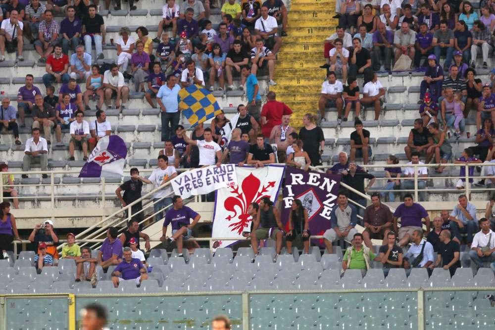 FIORENTINA-DEBRECENI, Scarsa affluenza al Franchi