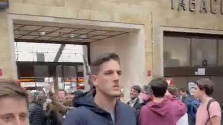 VIDEO FV, L'arrivo della Roma a Firenze