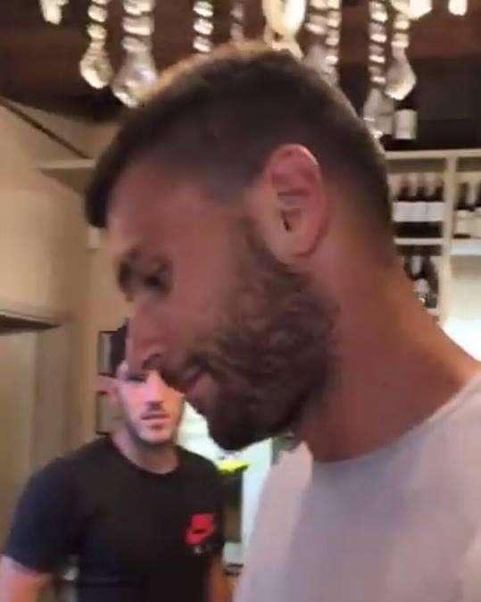 FOTO, Sportiello e il conto pagato per tutti: 2667 €