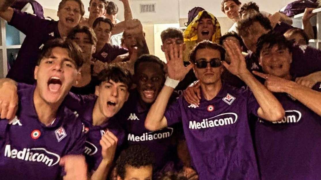 Fiorentina Primavera alle Finals, nello spogliatoio a Formello esplode la festa