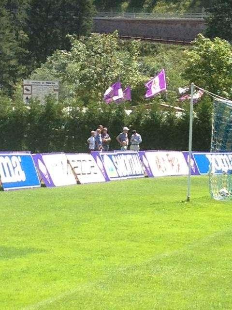 MOENA, ADV assiste all'allenamento da bordocampo