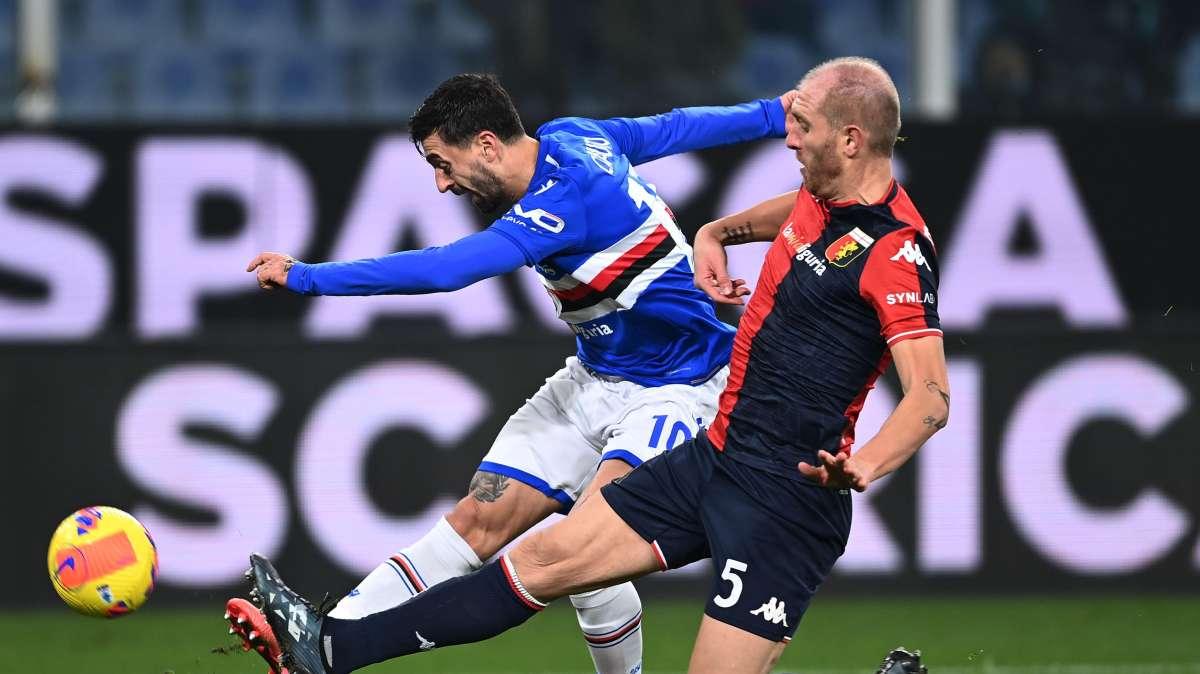 GENOA-SAMP, Il derby è blucerchiato: finisce 1-3