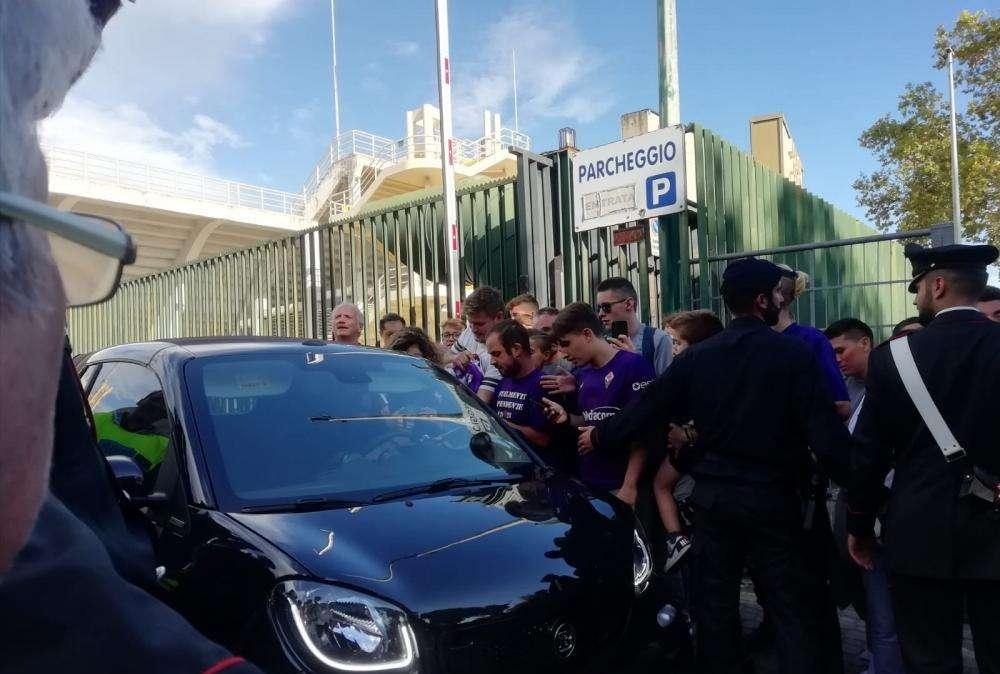 FOTO FV, Entusiasmo per i giocatori. Caceres...
