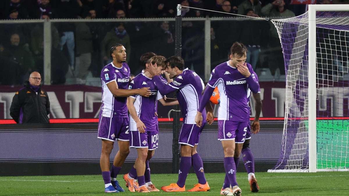 Fiorentina-Udinese 3-0, tris viola all'intervallo: a segno Mandragora, Gud e Ndour