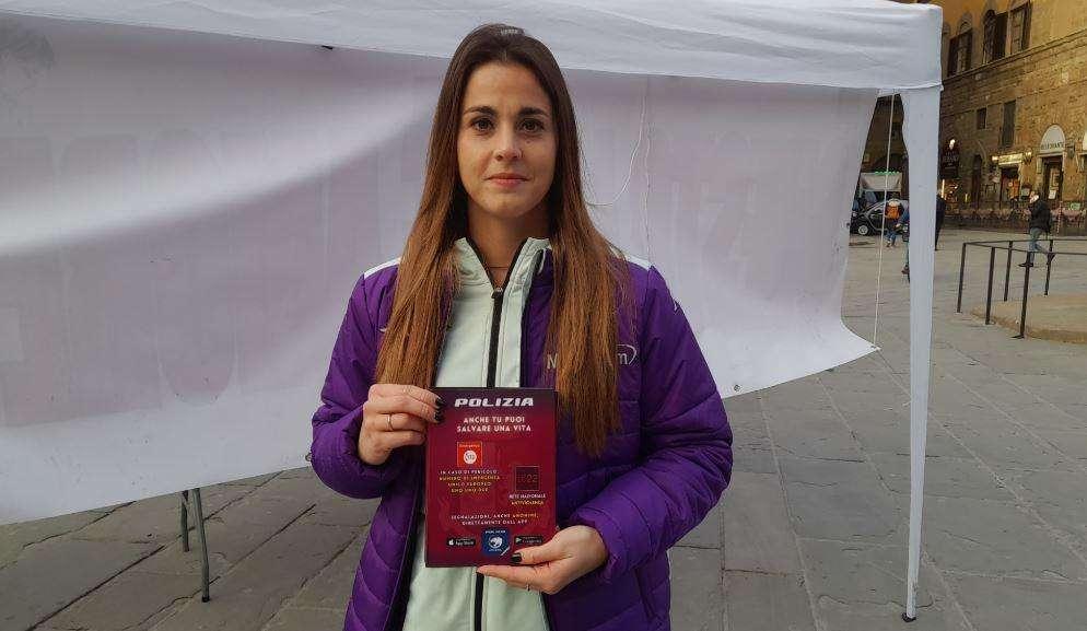 BETTINESCHI A FV, Onorata di rappresentare la Viola nella giornata contro la violenza sulle donne