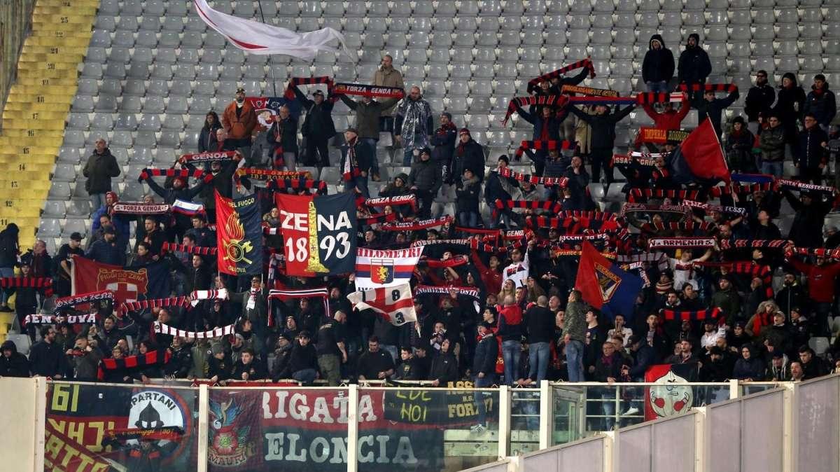 GENOA, Oltre 1.500 tifosi nel settore ospiti del Franchi
