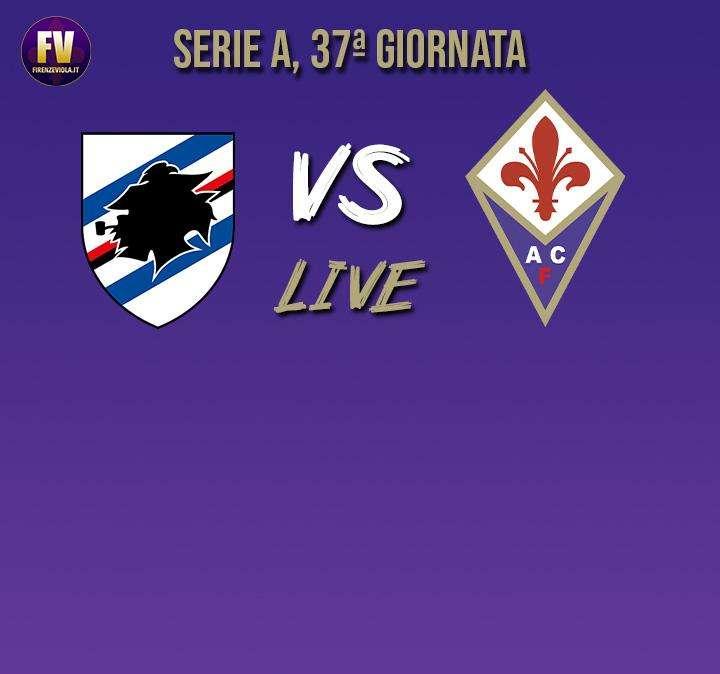 SAMPDORIA-FIORENTINA 4-1, Rivivi il LIVE di FV