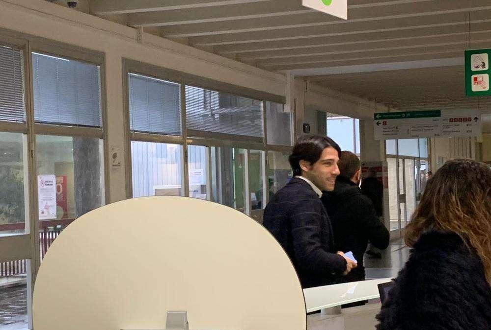 FOTO FV, L'agente di Castrovilli arrivato a Careggi