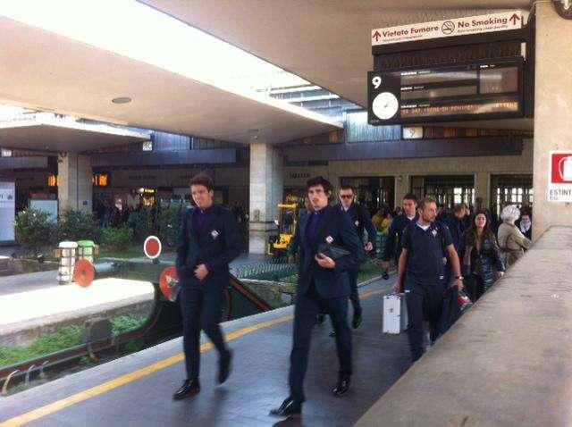 FOTO-VIDEO FV, La Viola a SMN parte per Torino