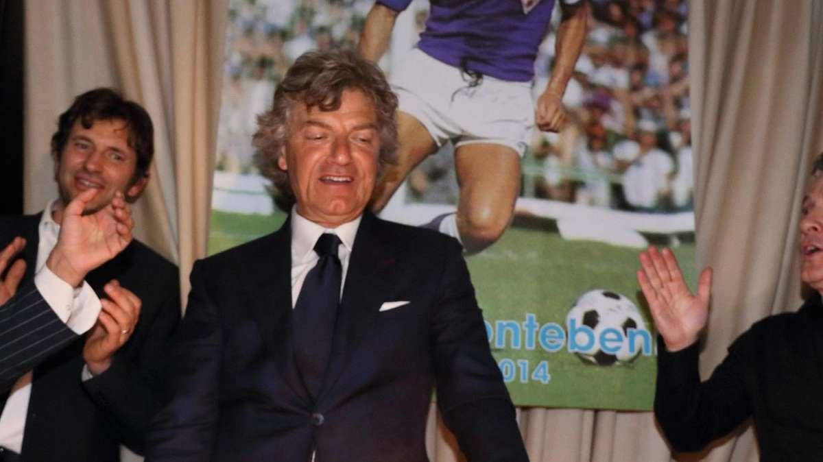 "TUTTI PAZZI PER IL CAPITANO", FV presente alla cena di Antognoni