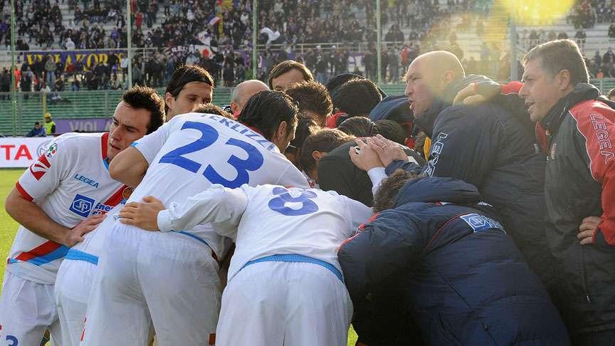 FIO-CATANIA 0-0, Iniziata la gara