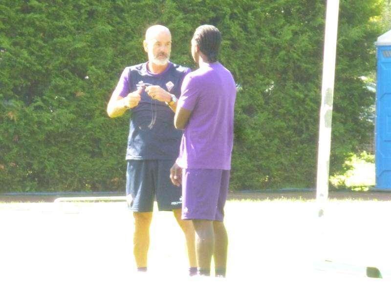 FOTO FV, Pioli a colloquio: tocca a Sanchez e Astori