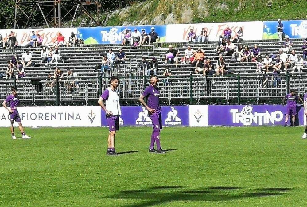 FOTO FV, A Moena Thereau si allena in campo