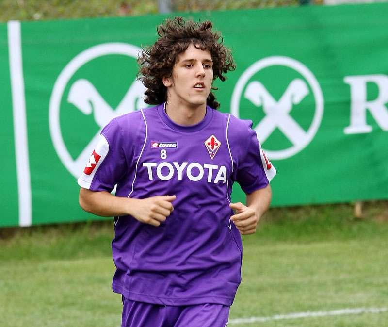 CASTELROTTO, Primo gol di Jovetic in viola