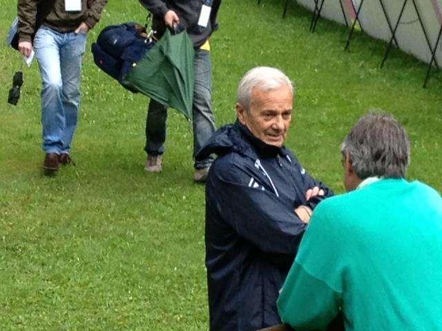 FOTO FV, Il dt Simoni a bordocampo