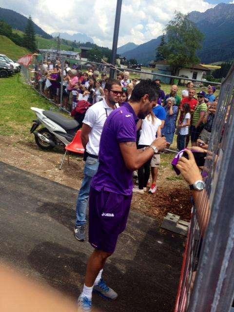 MOENA, Autografi per Savic, Vecino e Roncaglia