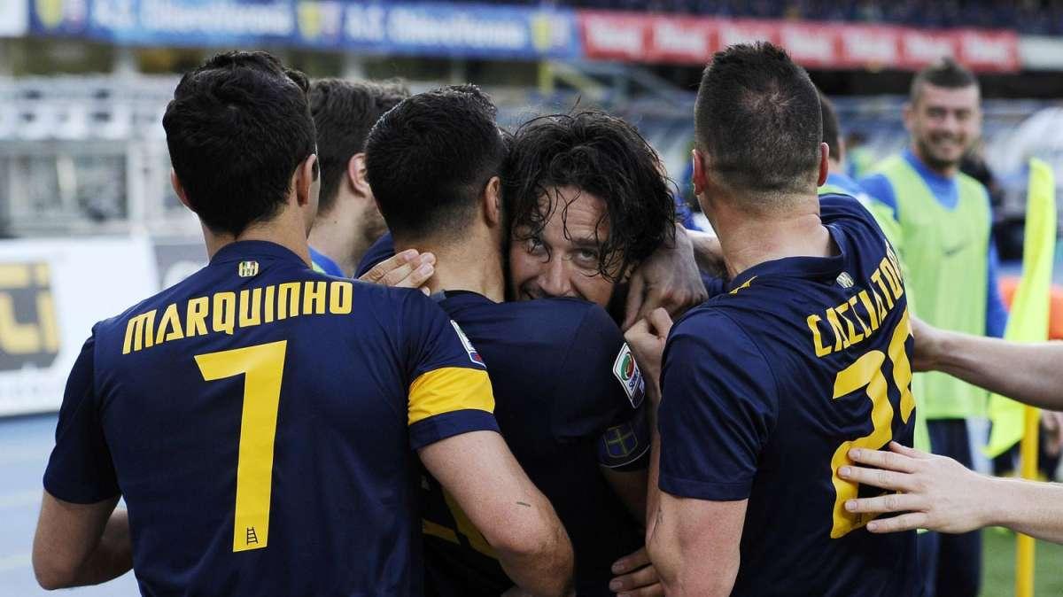 HELLAS VERONA-CATANIA, Le formazioni ufficiali