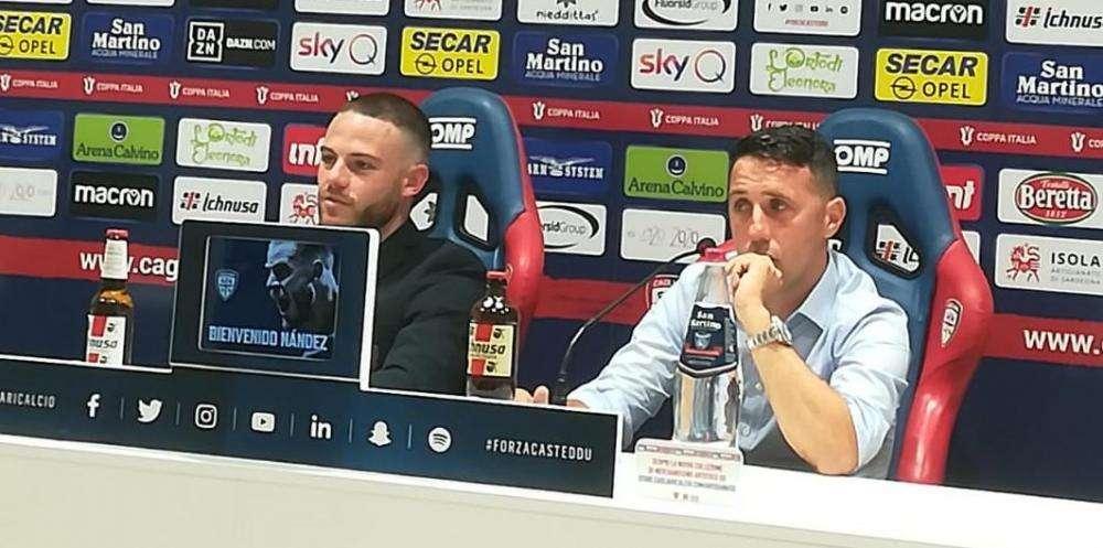 NANDEZ, De Rossi mi ha parlato bene del Cagliari
