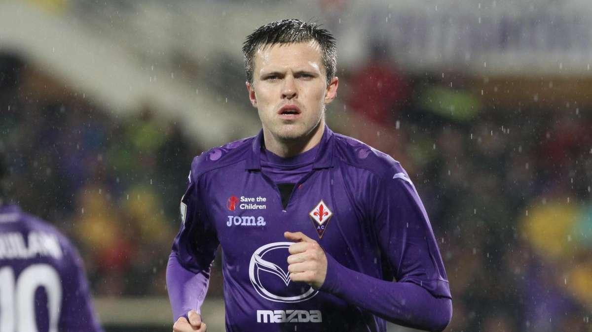 FIO-ATA 1-0, Punizione di Ilicic e vantaggio viola