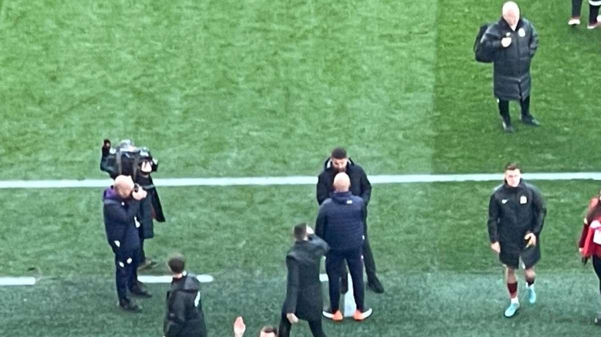 FOTO FV, Italiano e Mutu insieme prima della partita