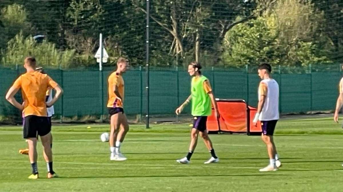 FOTO FV, Primo allenamento in gruppo per Colpani