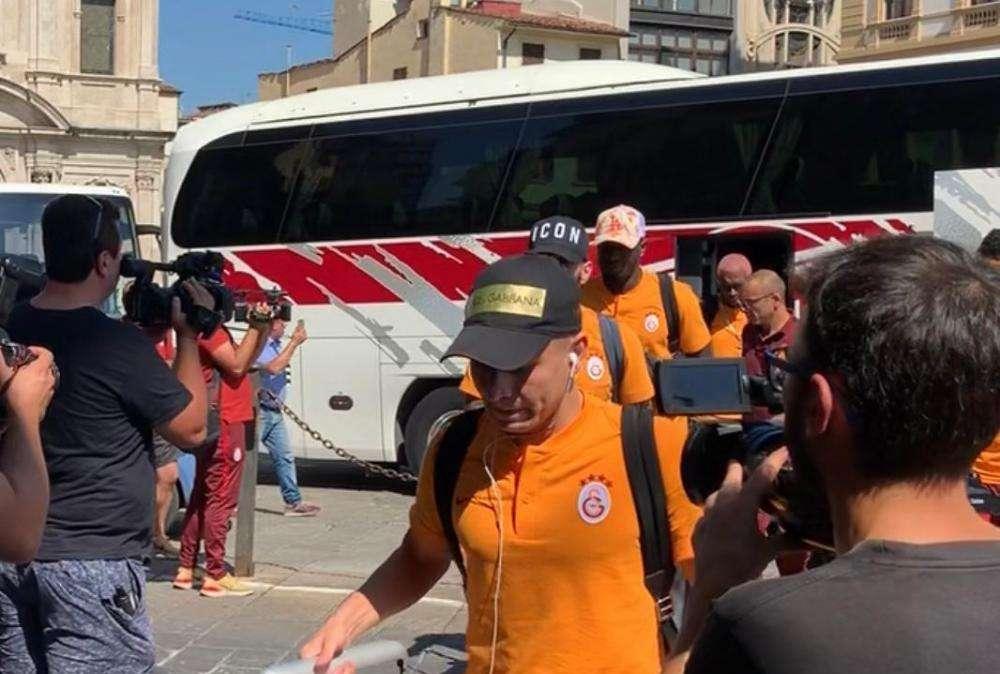 VIDEO-FOTO FV, Il Galatasaray è a Firenze