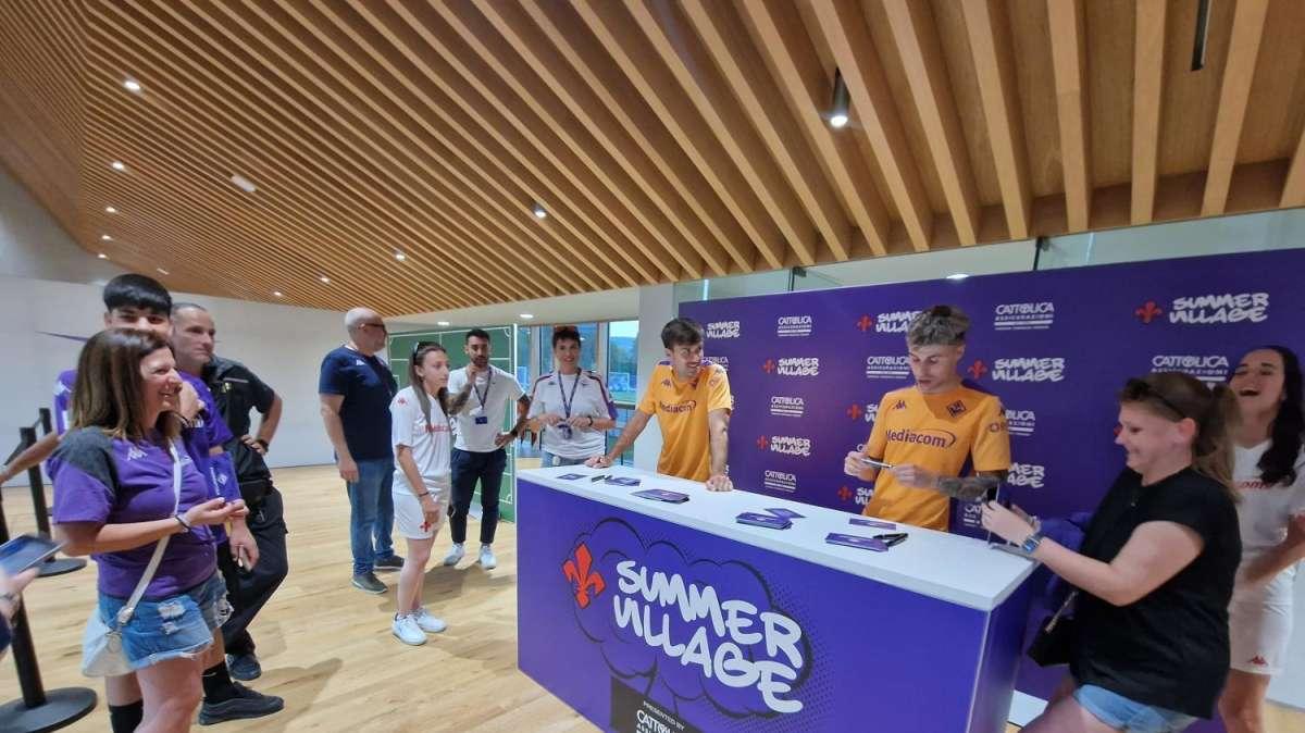 FOTO FV, Bianco e Ranieri si fermano per foto e autografi 