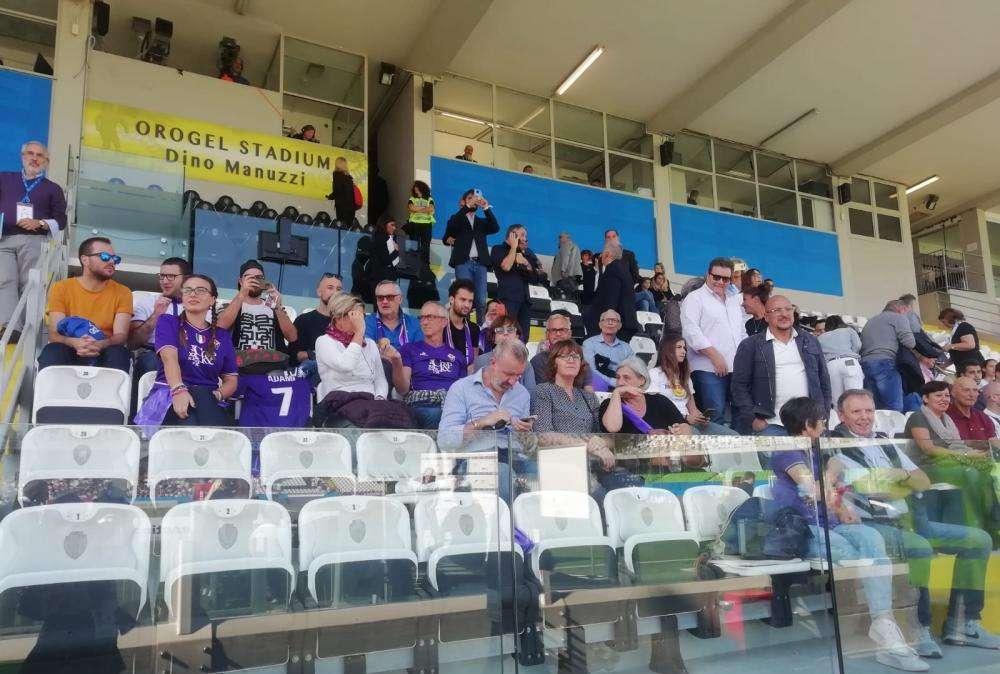 FOTO FV, In tribuna a Cesena assessore Sport e...