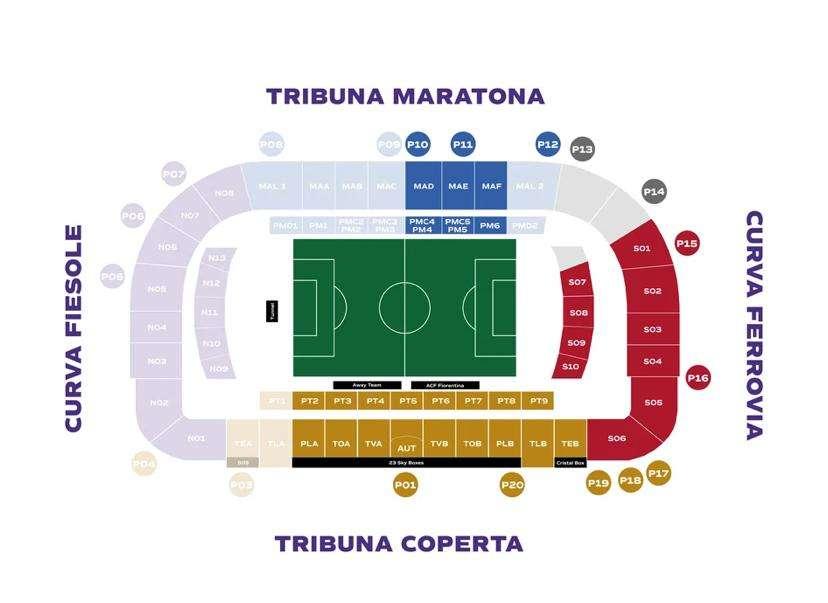DE SINOPOLI A RFV, Il settore ospiti va ridimensionato