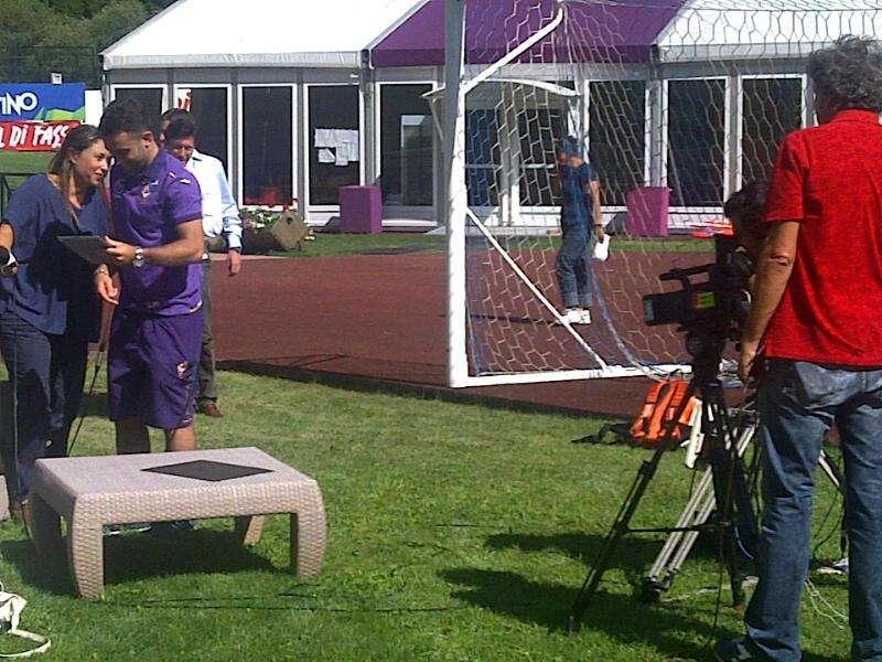 ROSSI, Intervista bagnata con Sky...