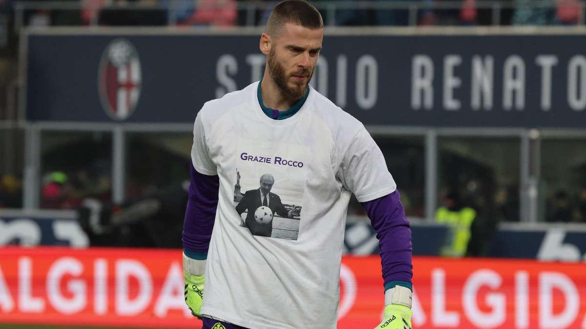 De Gea: "Rocco è qui con noi. Uomo di grande umiltà, abbiamo un'altra responsabilità"