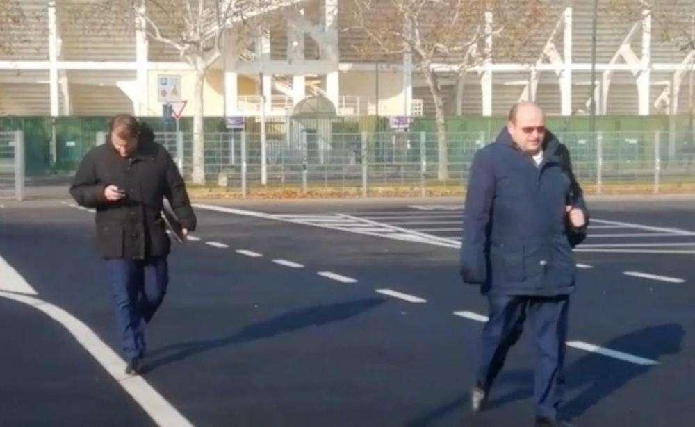 FOTO-VIDEO FV, AGENTI DI PEDRO AL CENTRO SPORTIVO: INCONTRO IN CORSO