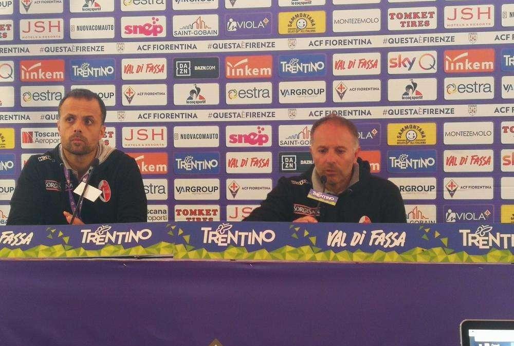 ALL. BARI, Sono contento. Viola? Hanno qualità