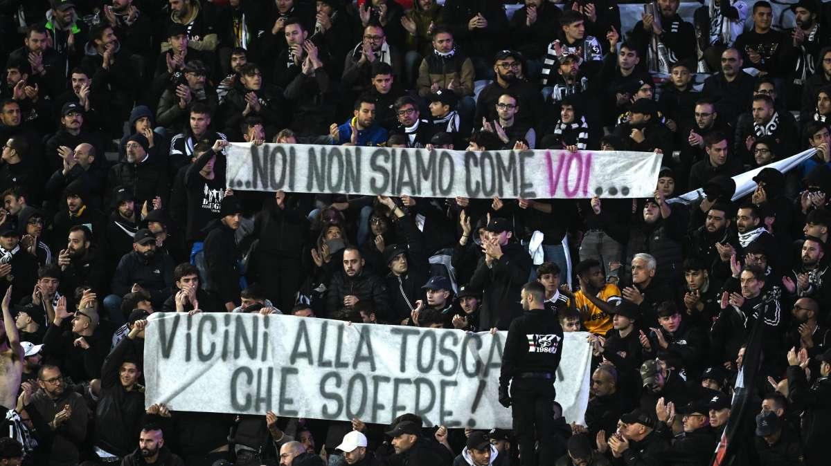 FIO-JUV 0-1, Tifosi Juve: "Vicini alla Toscana"