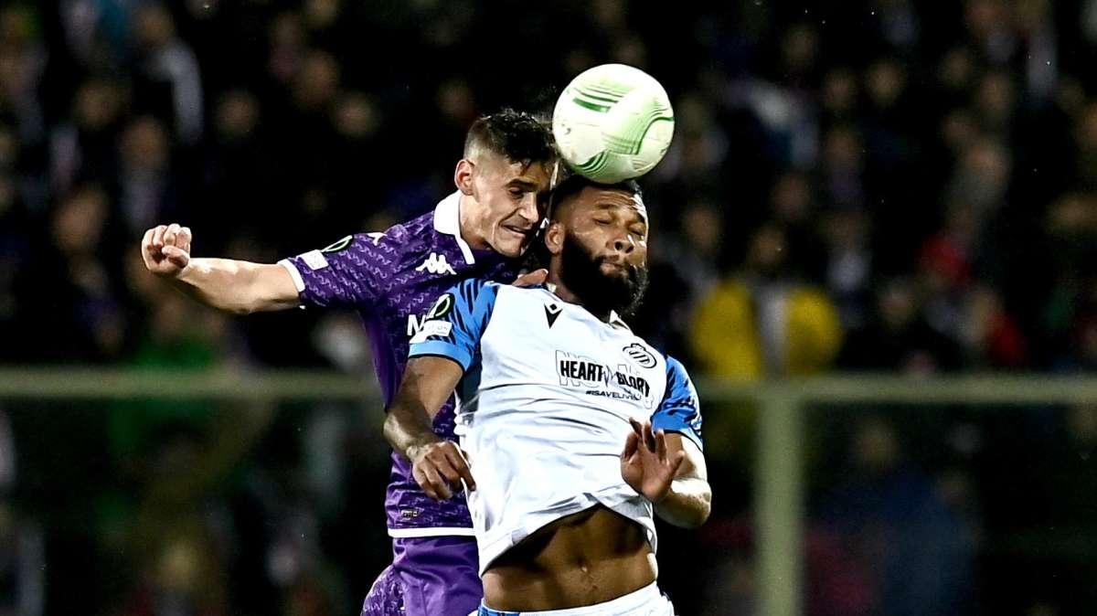 FIO-BRU 2-2, Che errore di Ranieri: Thiago pareggia