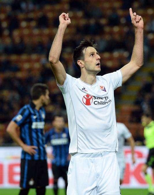 INT-FIO 1-4, Tripletta di Kalinic! Viola ancora in gol