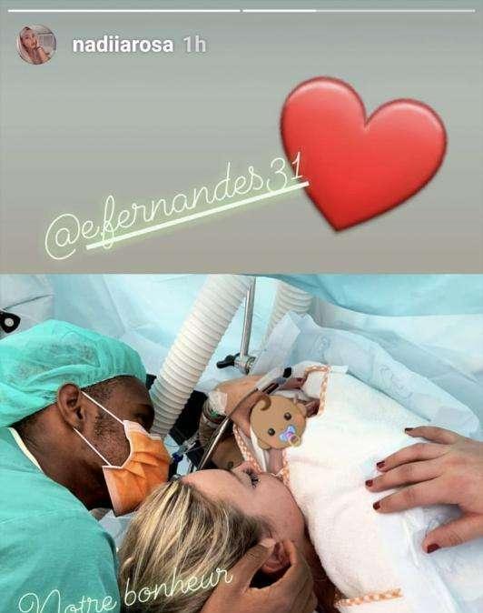 FOTO, Edimilson Fernandes è diventato padre