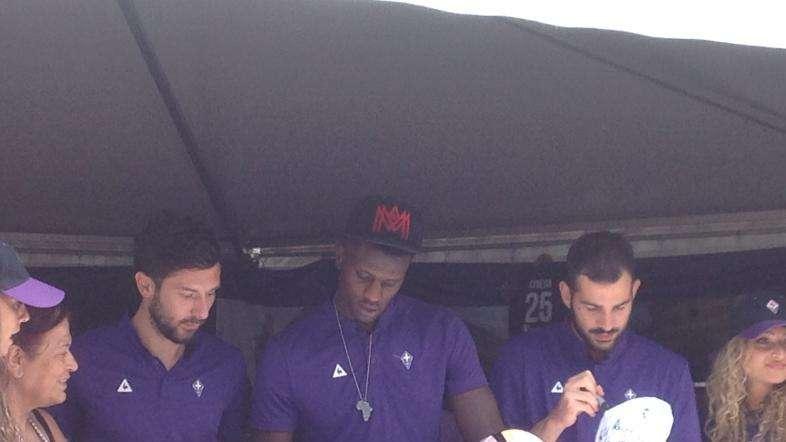 FOTO FV, Autografi per Saponara, Milic e Diakhate