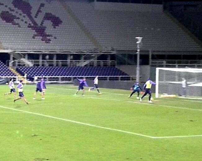 VIDEO FV, Il gol di Gomez in partitella