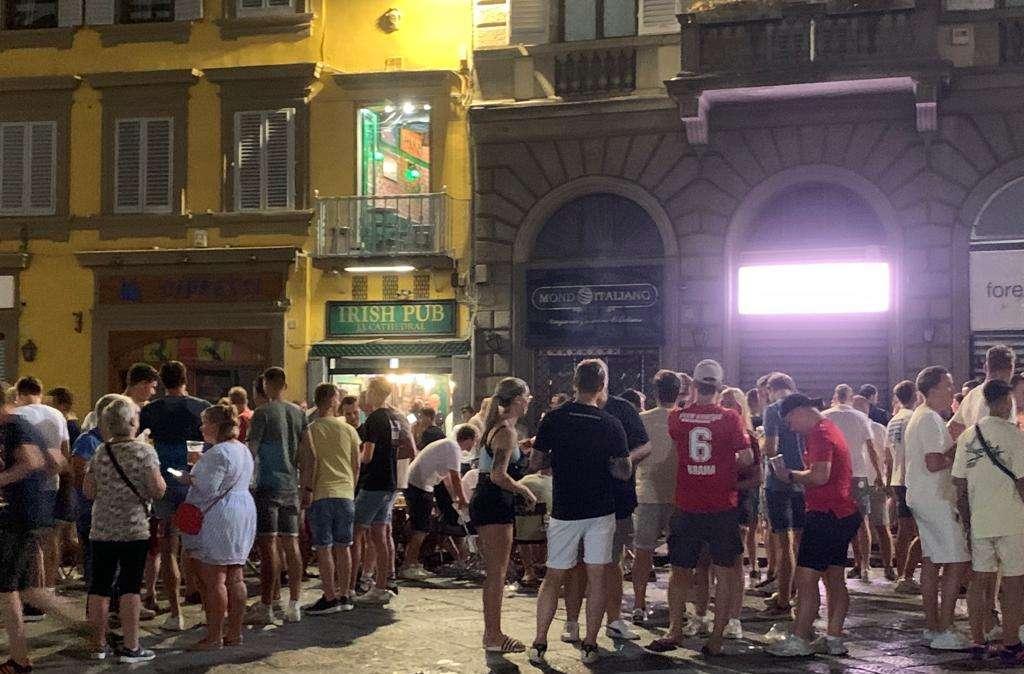VIDEO FV, Tifosi Twente già arrivati a Firenze