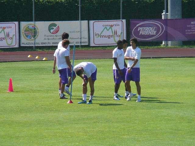 S. PIERO A SIEVE, Allenamento iniziato