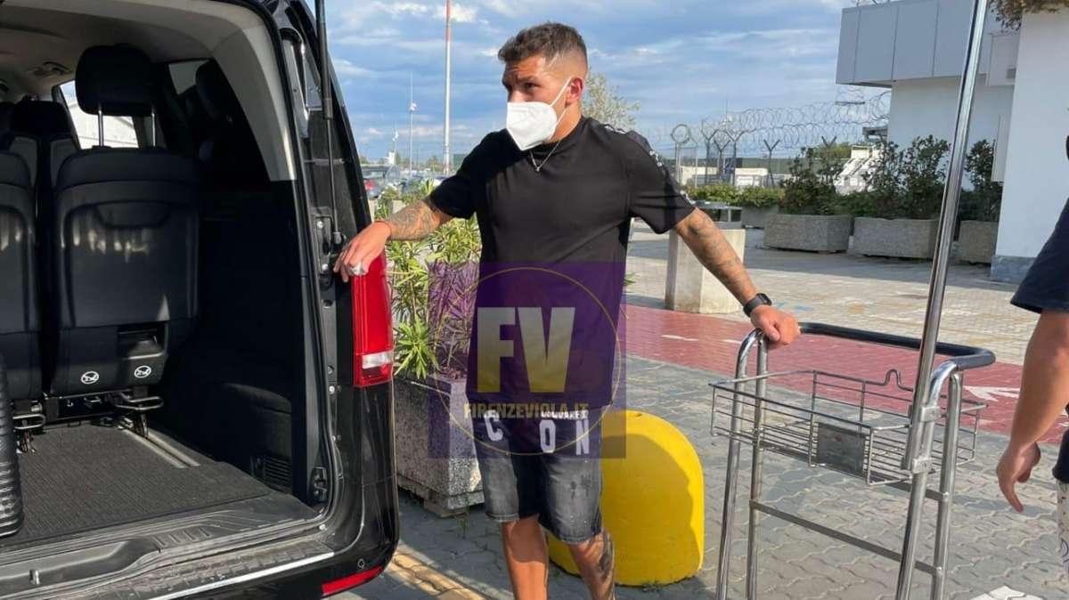 FOTO-VIDEO FV, TORREIRA È ATTERRATO IN ITALIA: ORA IN ARRIVO A FIRENZE