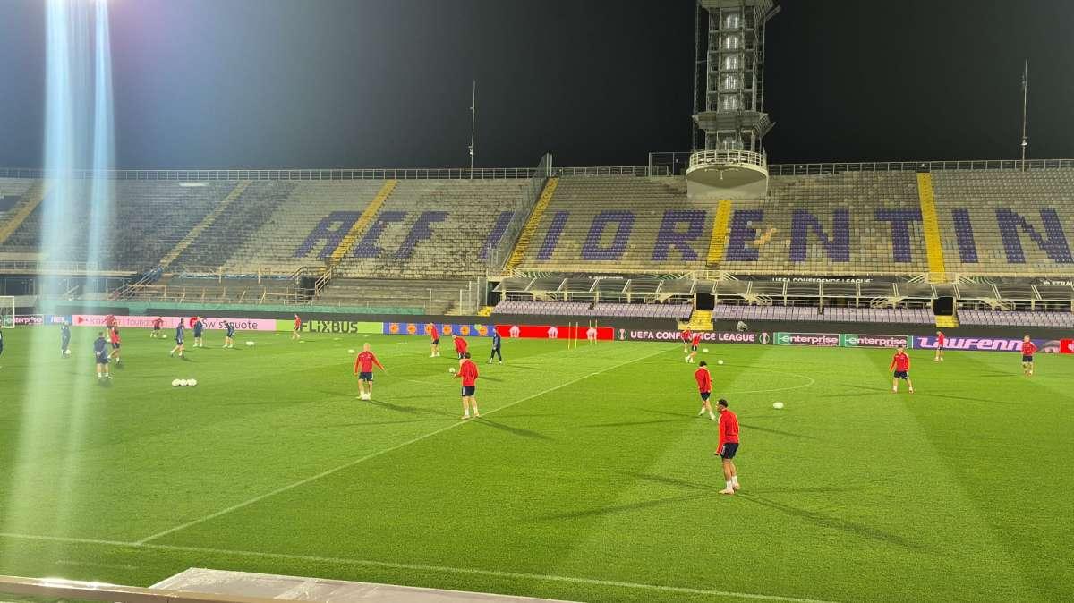 Allenamento del Rakow allo stadio Franchi: le immagini di FirenzeViola